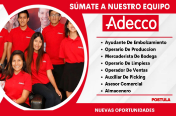 Trabaja con Adecco: Encuentra la mejor oportunidad para ti Trabaja con Adecco: Encuentra la mejor oportunidad para ti